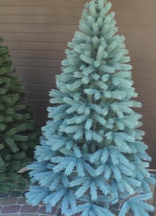 Буковельская голубая 1.5м литая елка искусственная ели литые новогодняя