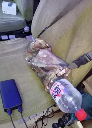 Зимняя муфта для рук с дополнительным подогревом / мужская муфта для рук usb от power bank