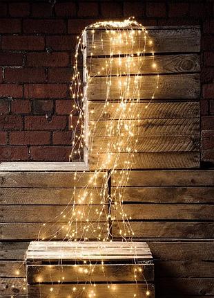 Гирлянда пучок конский хвост 2м 300 led 15нитей