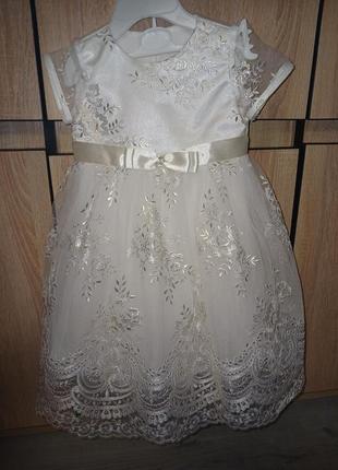 Платье 1-3 года