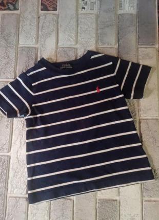 Футболка полоса котон