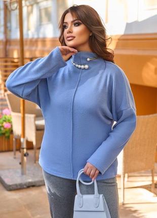 Кофта теплая ангора начес лонслив джемпер водолазка гольф под шею боди облегающее обтягивающее обтягивающее