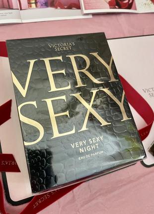 Духи victoria's secret very sexy night оригинал виктория сикрет8 фото