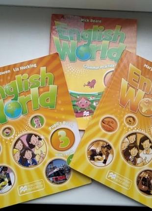 Книга учебник english world 3 pupils book workbook grammar