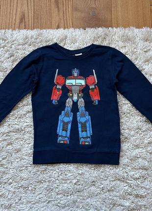 Transformers реглан optimus prime 5-6 лет 110-116 рост трансформеры оптимус2 фото