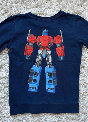 Transformers реглан optimus prime 5-6 лет 110-116 рост трансформеры оптимус4 фото