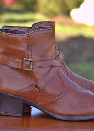 Качественные кожаные ботинки французского бренда fontana di1 фото