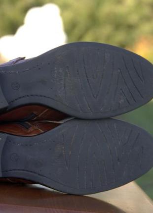 Качественные кожаные ботинки французского бренда fontana di6 фото