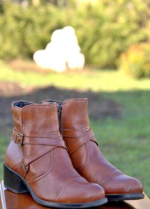 Качественные кожаные ботинки французского бренда fontana di4 фото