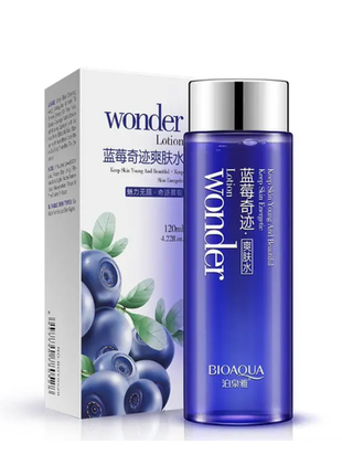 Лосьйон з екстрактом чорниці і гіалуронової кислоти bioaqua wonder lotion1 фото