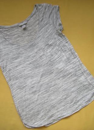 М'яка стильна меланжева футболка h&m, р. з