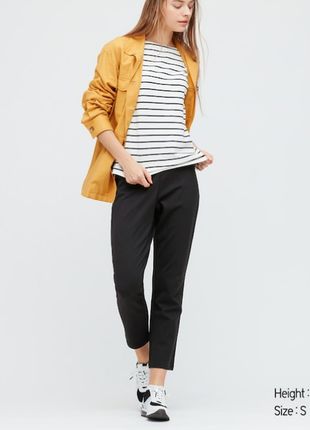 Брюки слим ponte slim uniqlo джоггеры