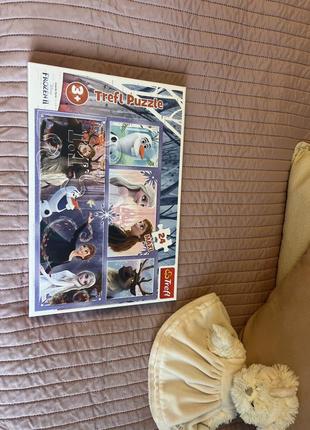 Пазл ледяное сердце эльза и анна