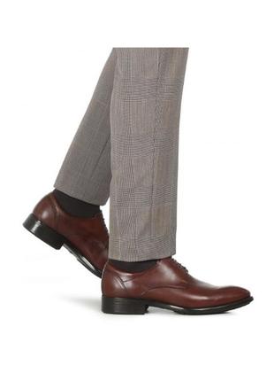 Кожаные классические мужские туфли оксфордыecco vitrus mondial 43-44 размер5 фото