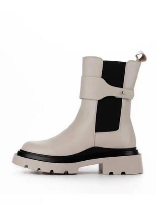 Ботинки женские молочные экокожа зима в двух цветах 32м
код товара : 119080