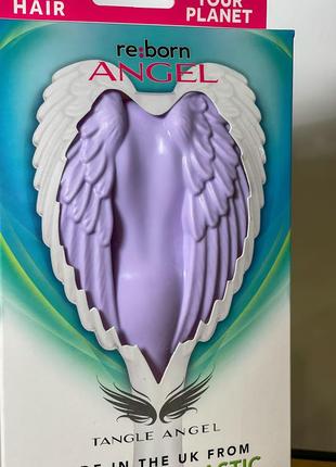 Щетка для волос tangle angel re:born lilac5 фото