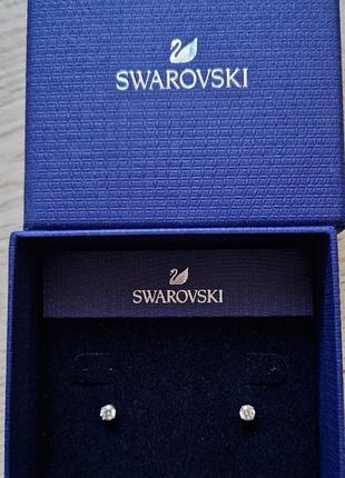 Сережки swarovski