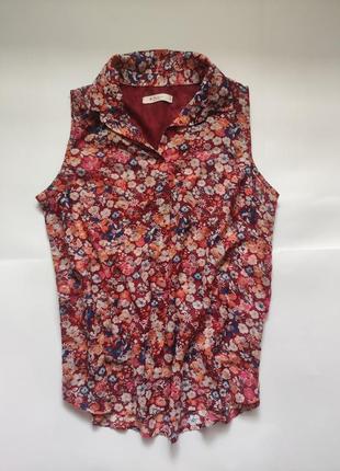 Легесенкая неевеса блуза, блузка в цветочный принт colin's2 фото