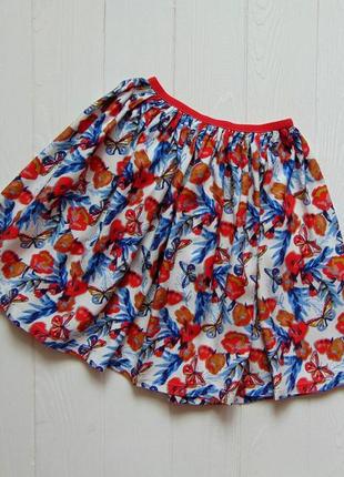 Kiabi. размер 3 года. новая яркая юбка для девочки