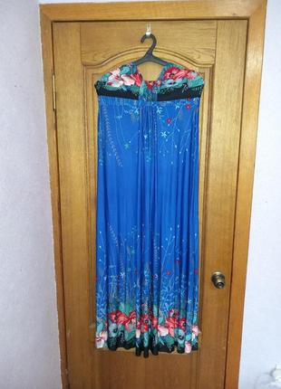 Фирменный нарядный сарафан хл