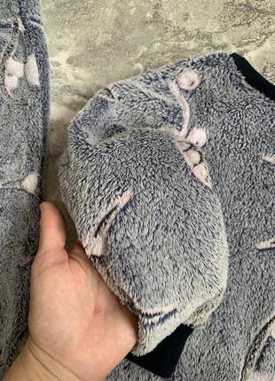 Махрова піжама зимова тепла піжамка3 фото