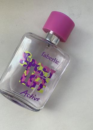 Туалетна вода для жінок sportlife active faberlic
