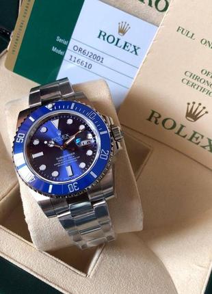 Часы rolex submariner navy 40mm3 фото