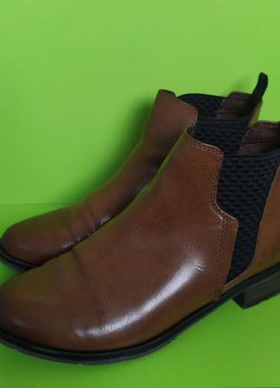 Коричневые ботинки челси, 38