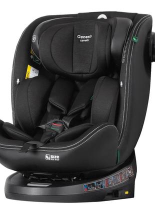 Автокрісло carrello genesis crl-12810 isofix з поворотом, absolute black