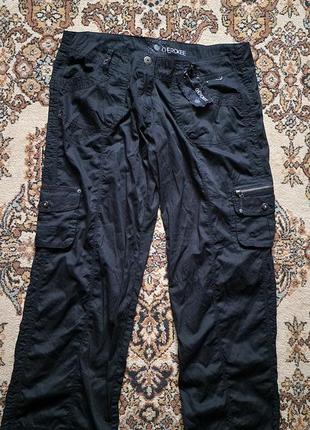 Фирменные английские легкие хлопковые брюки cherokee, большой размер 20анг. 100% бавовна.1 фото