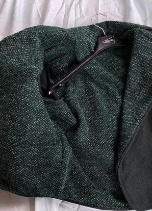 Шерстяной пиджак вынтаж укороченный винтажный пиджак7 фото