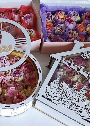 Зефірний набор,зефірні квіти ,новорічний подарунок