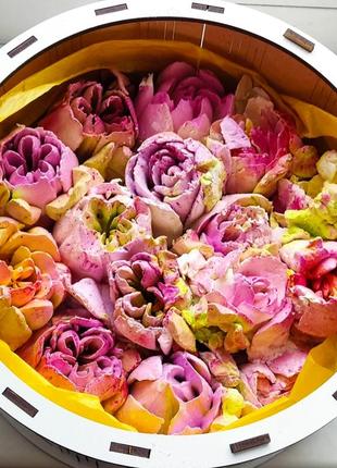 Зефірний набор,зефірні квіти ,новорічний подарунок