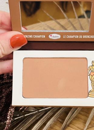 Оригинальный thebalm take home the bronze anti-orange bronzer бронзер для лица thomas5 фото