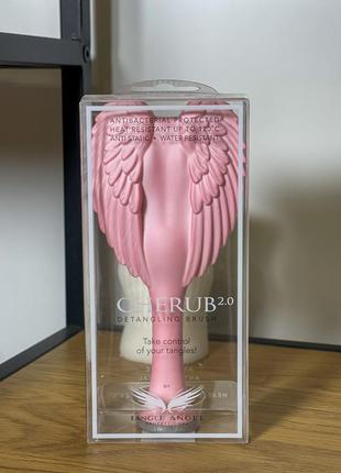Щітка для волосся tangle angel cherub 2.0 soft touch pink