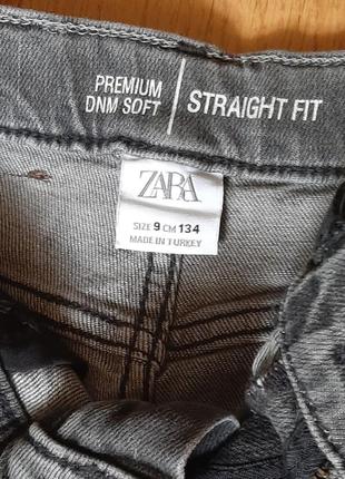 Джинсы zara 134р. новые2 фото