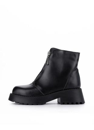 Ботинки женские черные кожа зима 2м

код товара : 119029