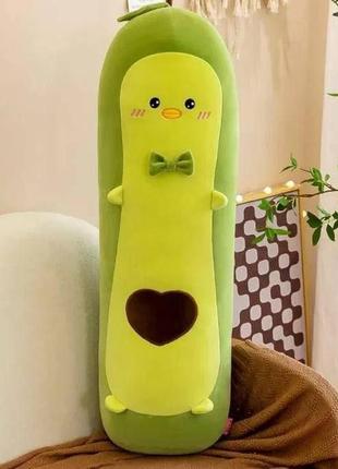 Мягкая игрушка-подушка авокадо, авокадо батон, длинная плюшевая игрушка антистресс,110 см