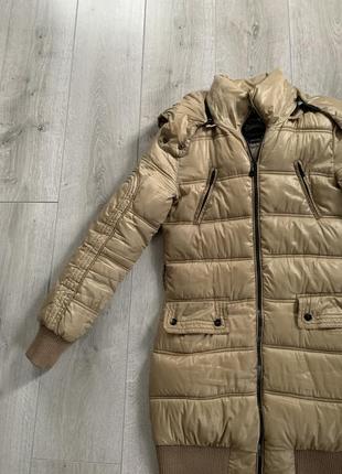 Куртка зимняя винтаж bershka размер xs s2 фото