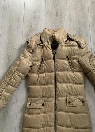 Куртка зимняя винтаж bershka размер xs s3 фото