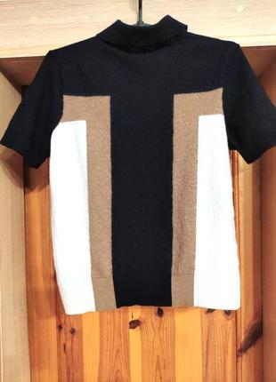 Известного британского бренда ted baker london трикотажная мужская рубашка поло arbroth с цветными вставками5 фото