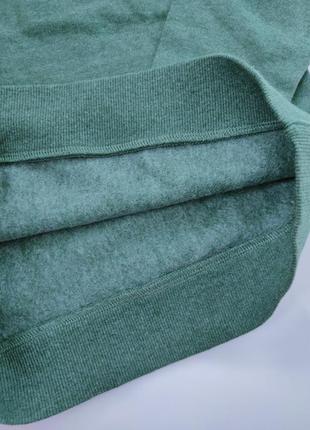 Теплый свитшот кофта утепленный реглан на флисе kronstadt 140 см,  на 10 лет4 фото