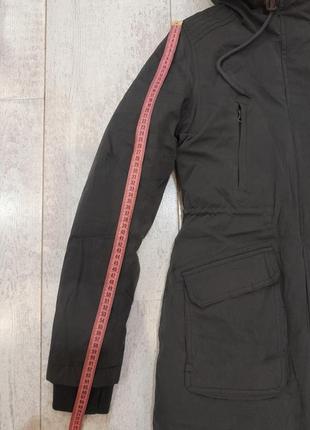 Шикарна добротна зимова длинна парка куртка пуховик roxy сша  корея6 фото