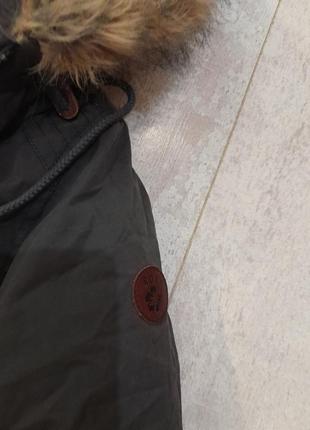 Шикарна добротна зимова длинна парка куртка пуховик roxy сша  корея4 фото