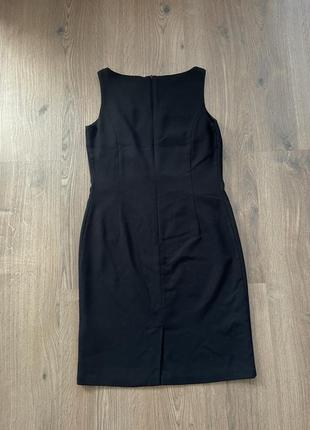 Черное платье next размер m по фигуре4 фото