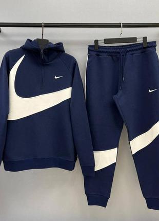 🔝спортивный костюм nike big swoosh1 фото