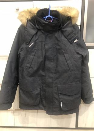Зимова куртка на хлопчика рейма  146-152 см.1 фото