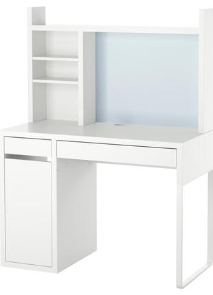 Комп'ютерний стіл з надбудовою micke ikea 099.030.14