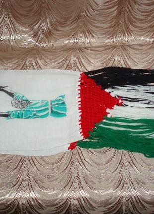 Новый шарф арафатка куфия 90-е гг палестина хлопок винтаж2 фото