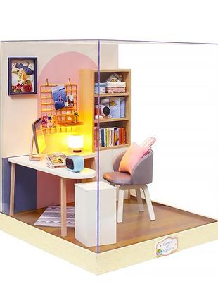 Ляльковий будинок конструктор diy cute room bt-030 куточок щастя 23*23*27,5см